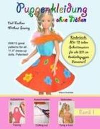 Cover: 9783837074253 | Puppenkleidung ohne Nähen, Band 1 - Doll Fashion Without Sewing,...