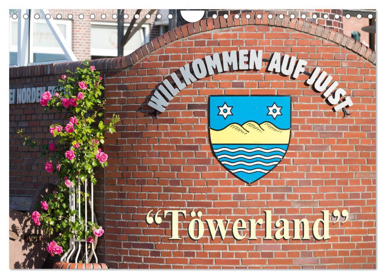 Cover: 9783457128602 | "Töwerland" Juist (Wandkalender 2025 DIN A4 quer), CALVENDO...