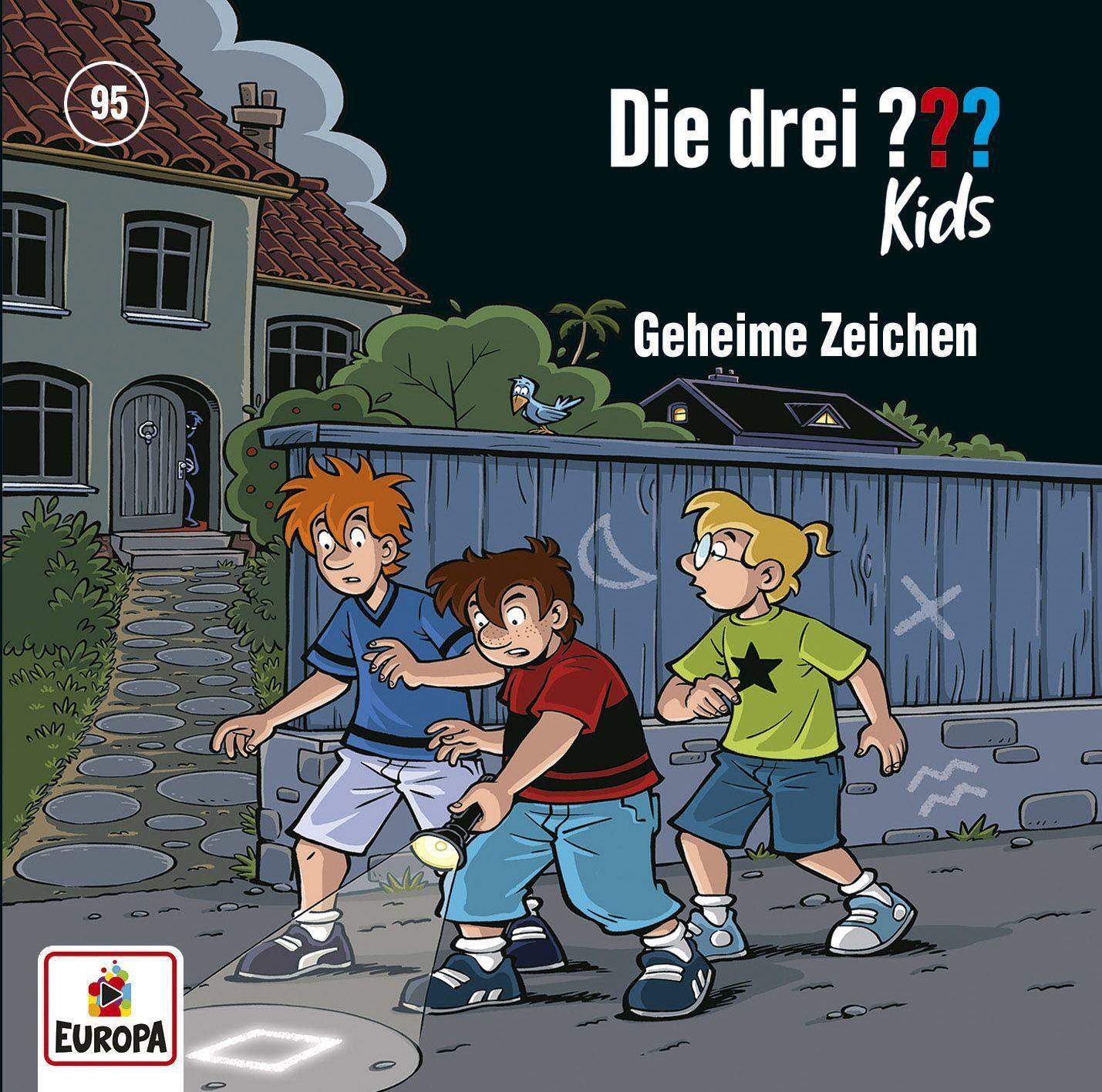 Cover: 196588560729 | Die drei ??? Kids 95: Geheime Zeichen | Boris Pfeiffer | Audio-CD
