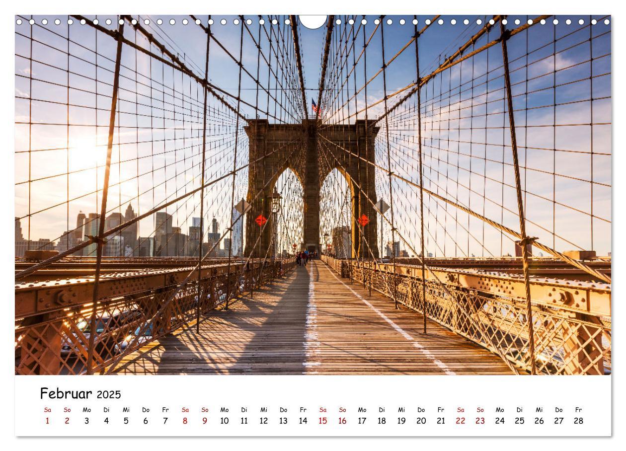 Bild: 9783435043910 | New York City - Atemberaubende Ansichten (Wandkalender 2025 DIN A3...