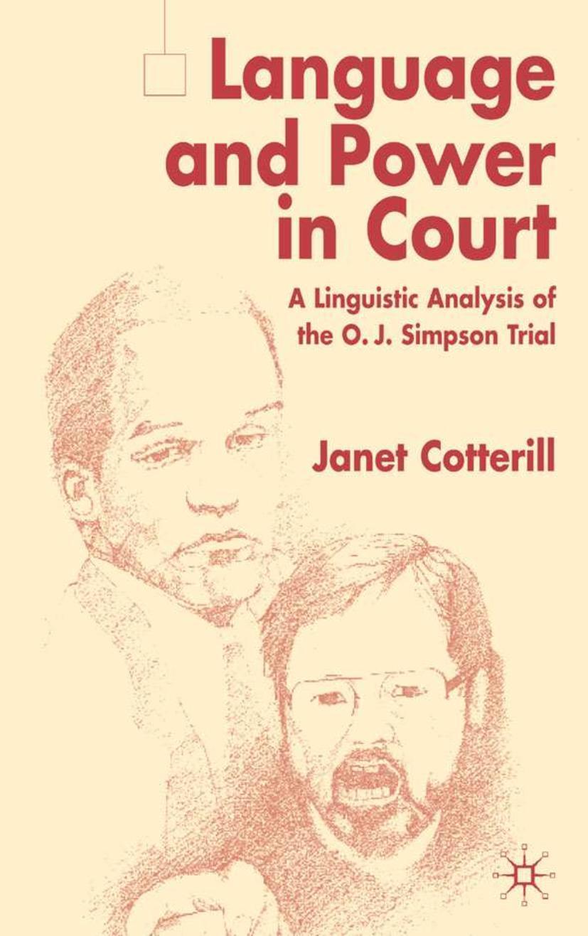 Cover: 9780333969014 | Language and Power in Court | J. Cotterill | Buch | viii | Englisch