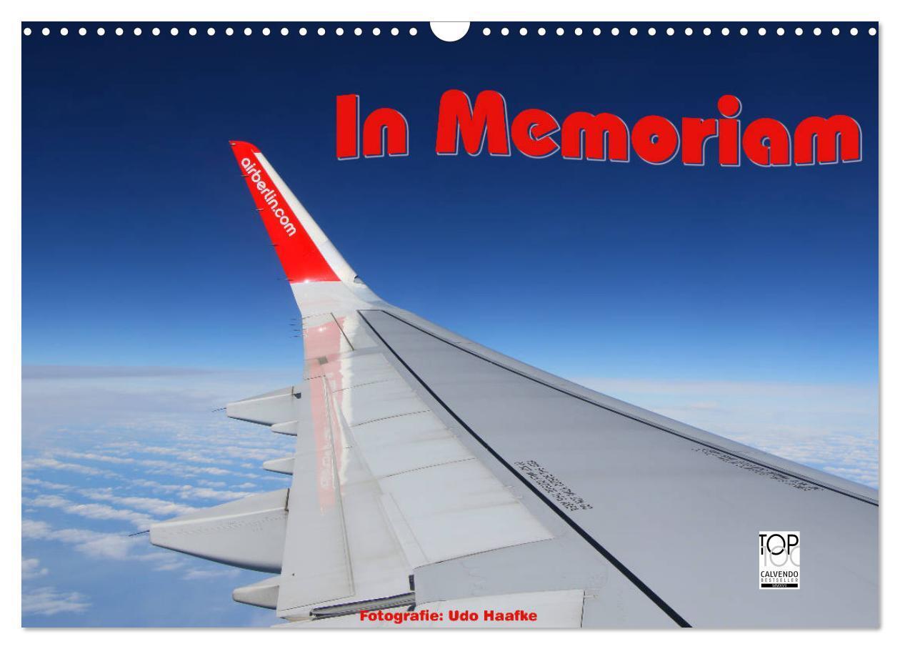 Cover: 9783383129933 | In Memoriam Air Berlin (Wandkalender 2024 DIN A3 quer), CALVENDO...