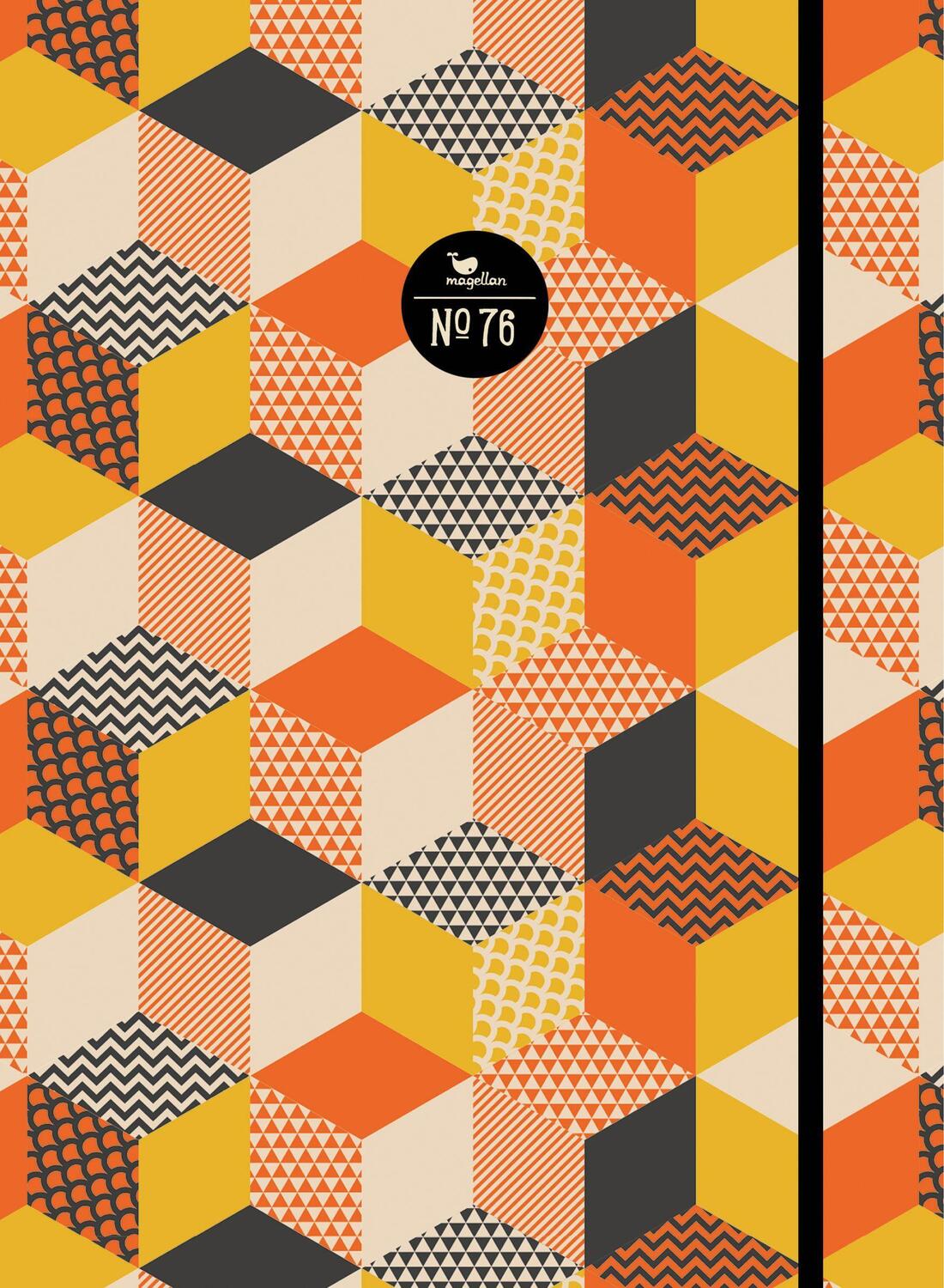 Cover: 4260671130062 | Notizbuch No. 76 - Orange Cubes | Notizbücher | Deutsch | 2021