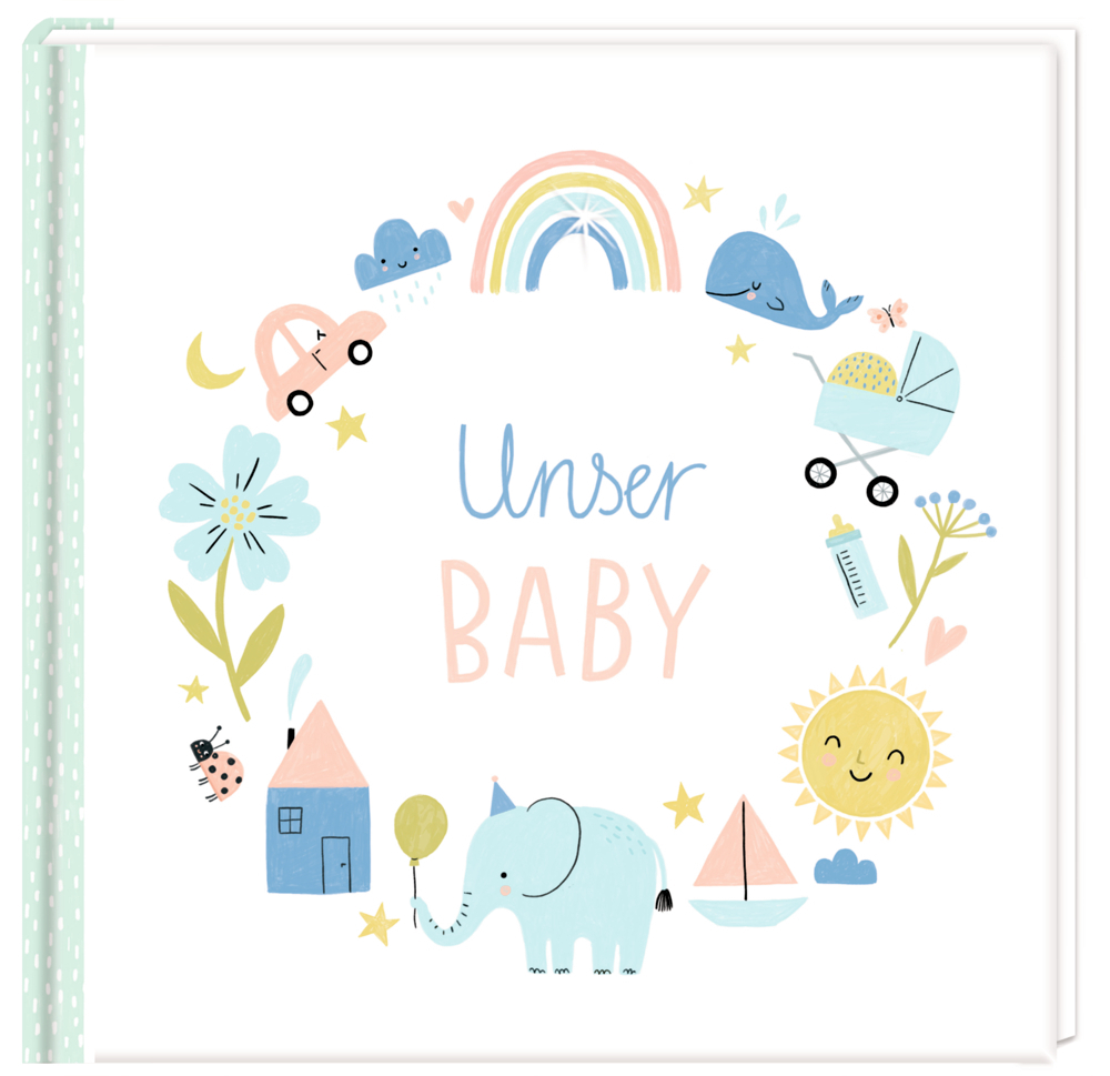 Cover: 4050003713861 | Babyalbum - Unser Baby | Buch | Alben &amp; Geschenke fürs Baby | 64 S.