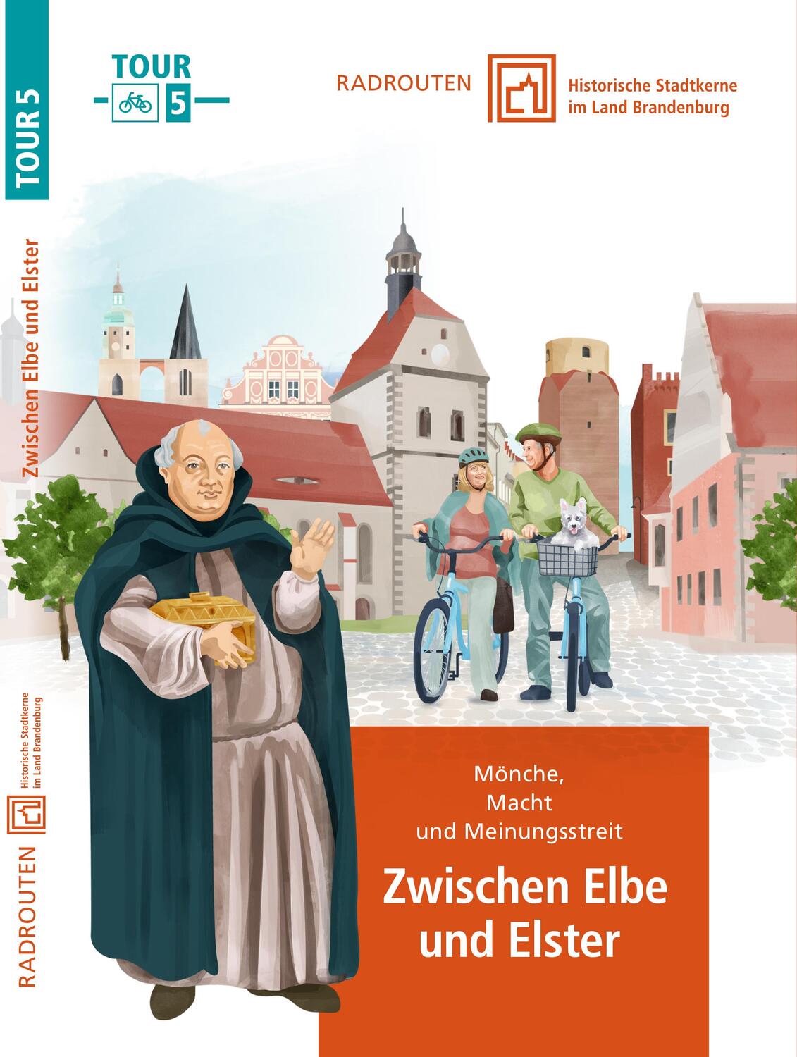 Cover: 9783942917445 | Radtouren durch historische Stadtkerne im Land Brandenburg Tour 5 -...