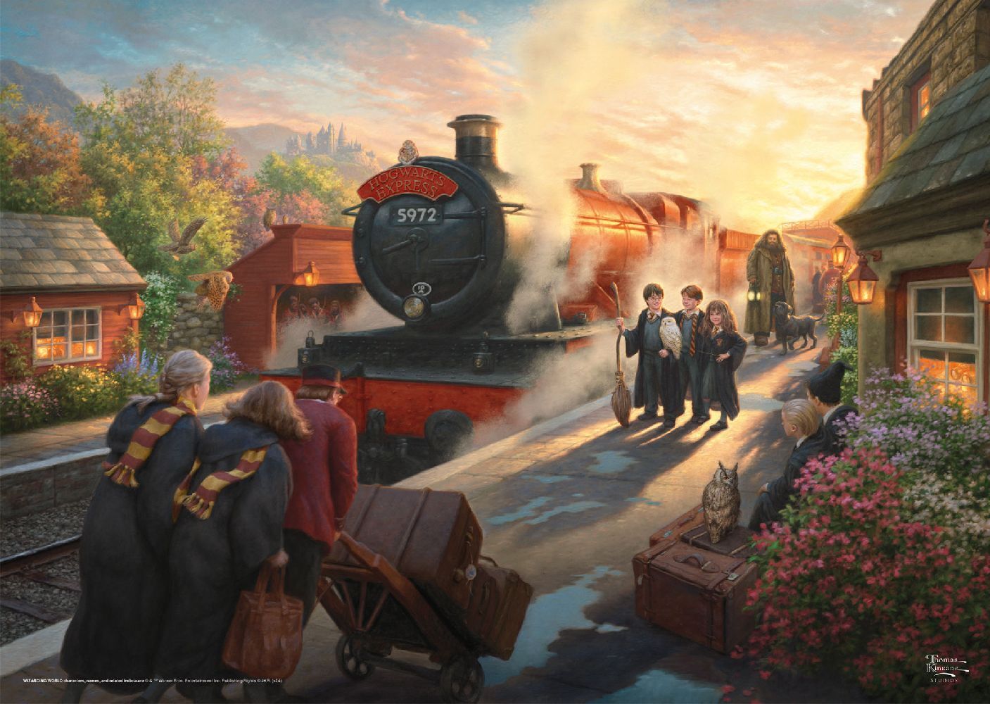 Bild: 4001504584283 | Wizarding World, Harry Potter Hogwarts Express | Thomas Kinkade | 2024