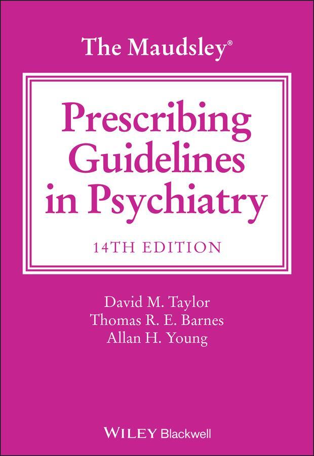 Cover: 9781119772224 | The Maudsley Prescribing Guidelines in Psychiatry | Young (u. a.)