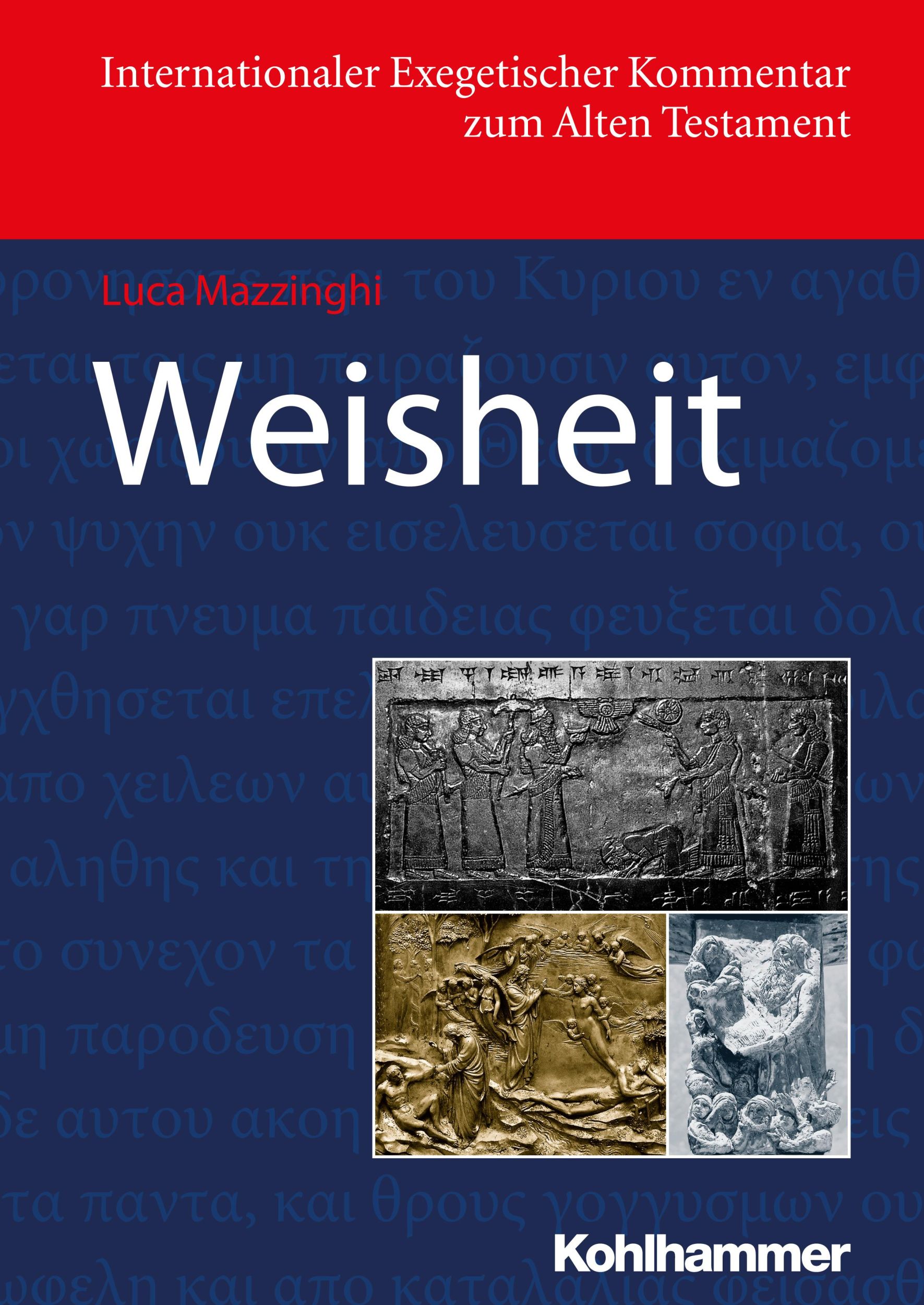 Cover: 9783170224247 | Weisheit | Luca Mazzinghi | Buch | 558 S. | Deutsch | 2018