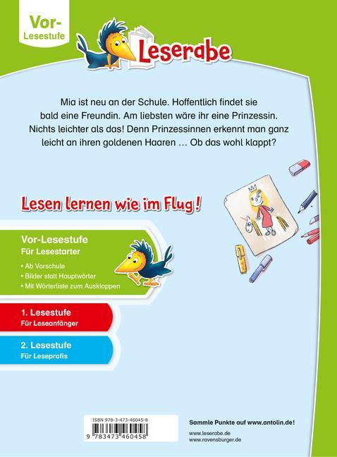 Bild: 9783473460458 | Eine Freundin für Mia - Leserabe ab Vorschule - Erstlesebuch für...