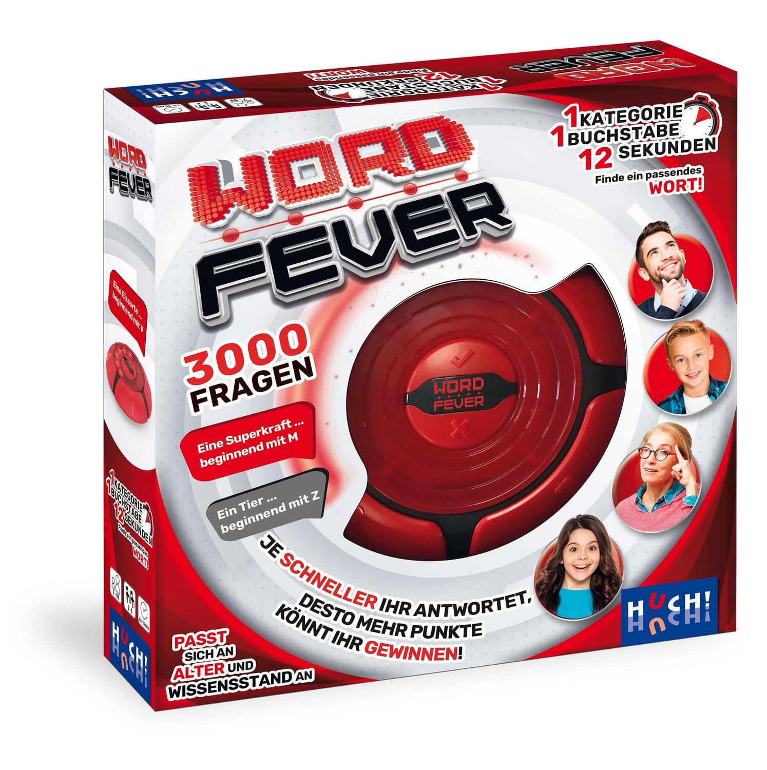 Cover: 4260071882158 | Word Fever | Zanzoon | Spiel | 882158 | Deutsch | 2021