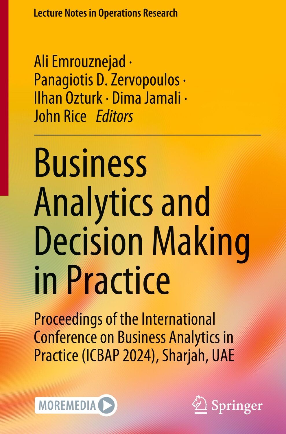 Cover: 9783031615887 | Business Analytics and Decision Making in Practice | Buch | ix | 2024