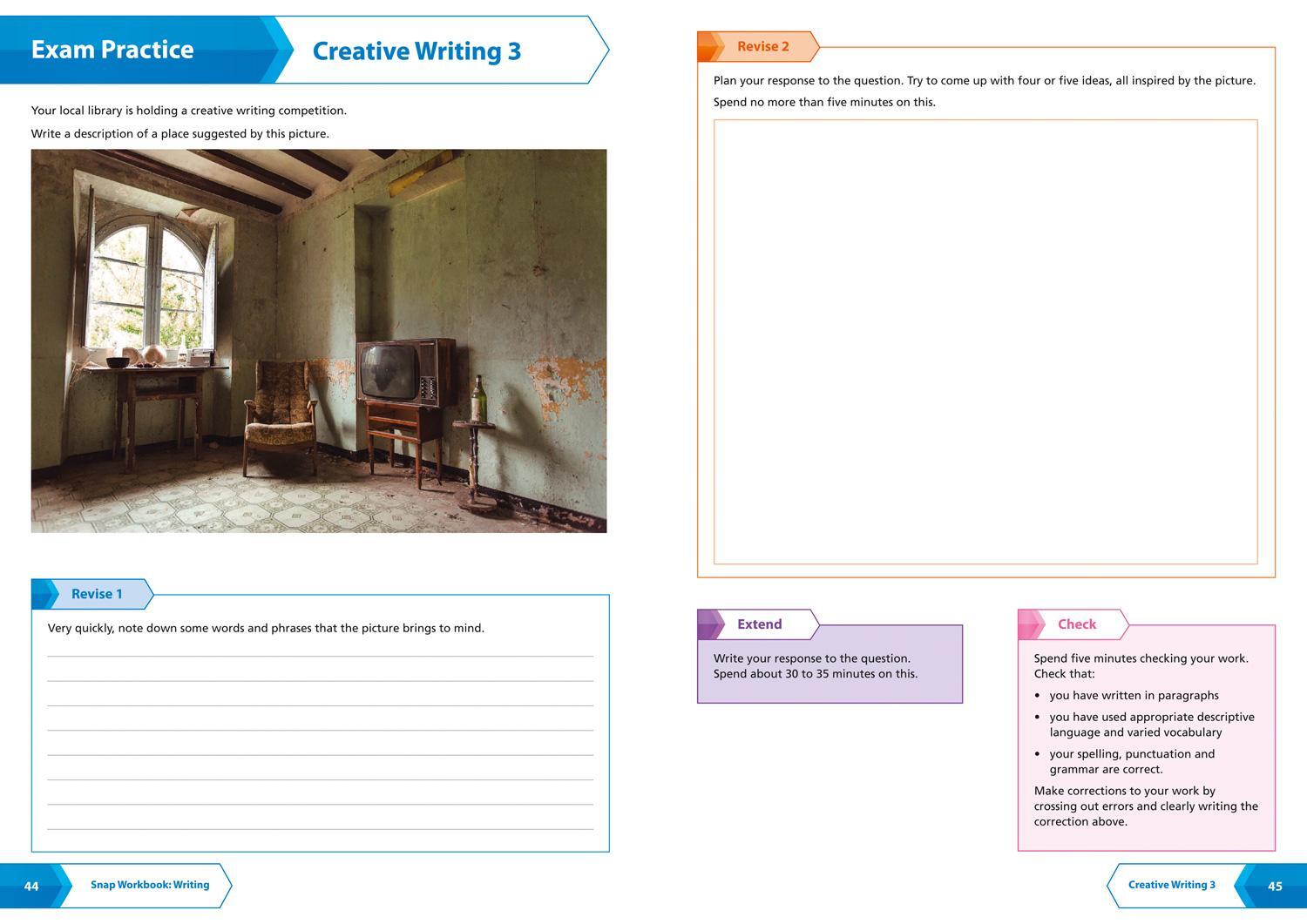 Bild: 9780008355333 | AQA GCSE 9-1 English Language Writing (Papers 1 &amp; 2) Workbook | Gcse