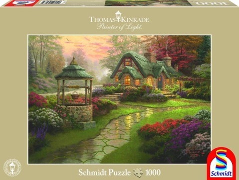 Cover: 4001504584634 | Haus mit Brunnen Puzzle 1.000 Teile | Spiel | Deutsch | 2012 | Schmidt