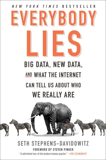 Cover: 9780062390868 | Everybody Lies | Seth Stephens-Davidowitz | Taschenbuch | 352 S.