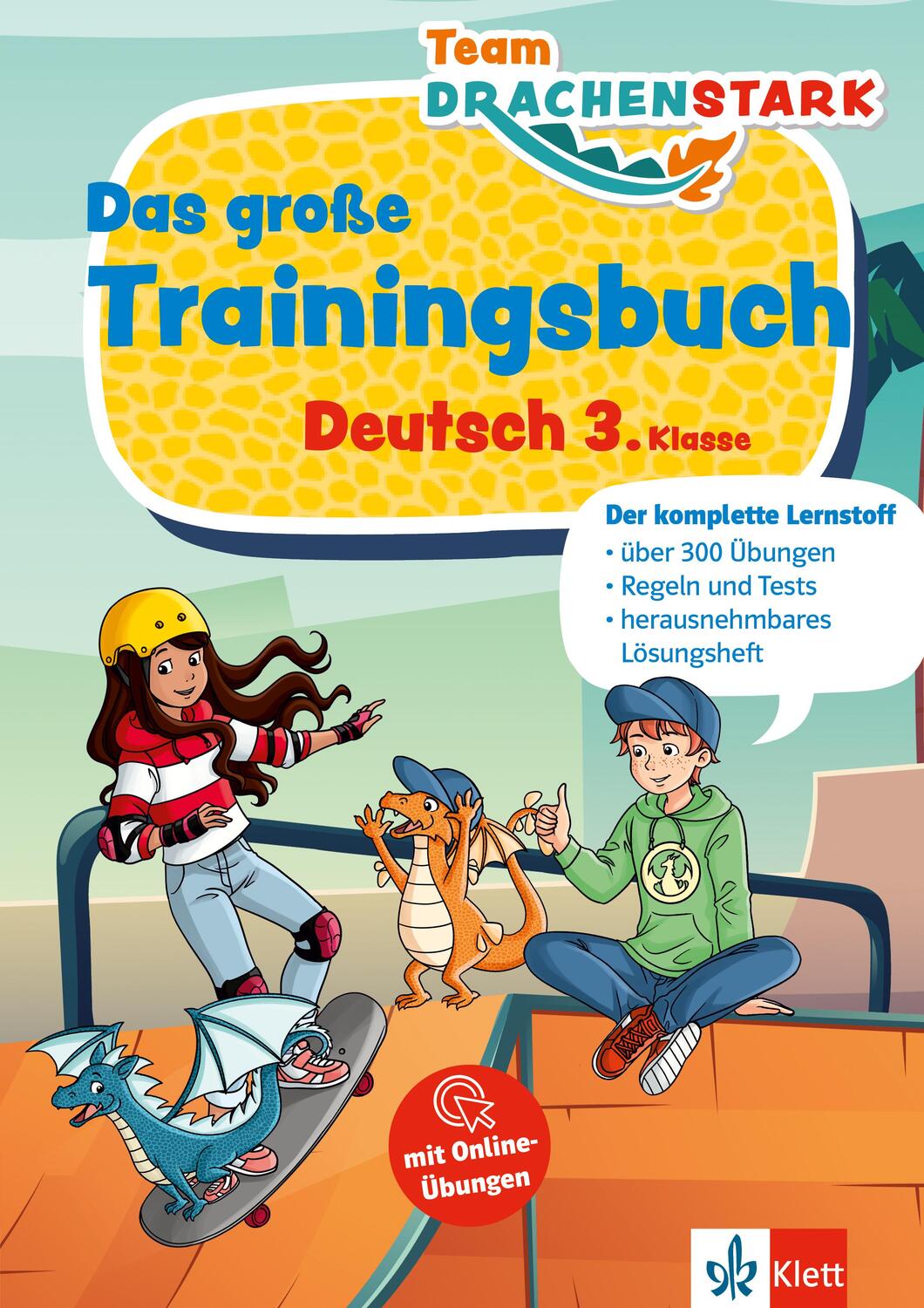 Cover: 9783129497432 | Team Drachenstark: Das großes Trainingsbuch Deutsch 3. Klasse | Buch