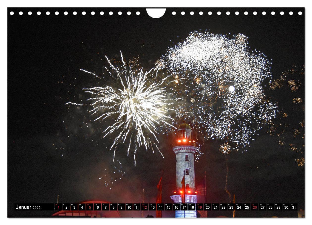 Bild: 9783435231935 | Warnemünde und Rostock, Perlen an der Ostsee (Wandkalender 2025 DIN...