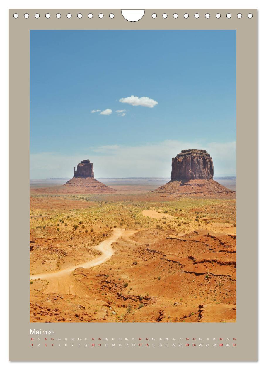 Bild: 9783435936236 | Erlebe mit mir das Monument Valley (Wandkalender 2025 DIN A4 hoch),...