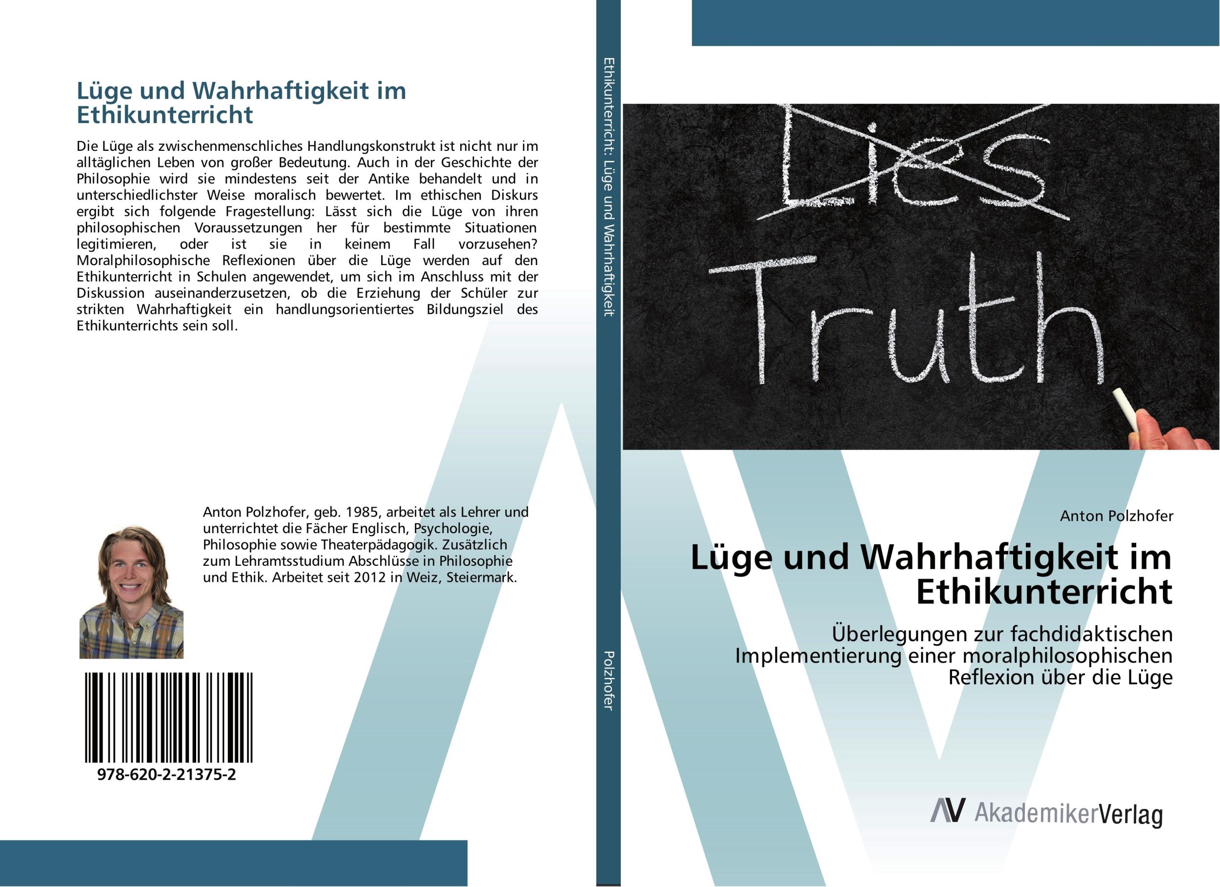 Cover: 9786202213752 | Lüge und Wahrhaftigkeit im Ethikunterricht | Anton Polzhofer | Buch