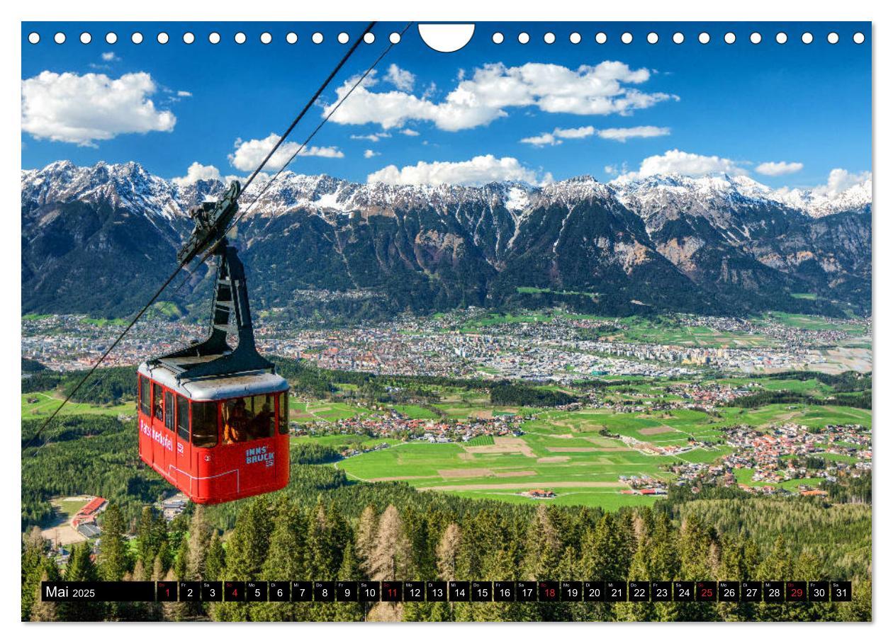 Bild: 9783435134519 | Innsbruck - Stadt in den Alpen (Wandkalender 2025 DIN A4 quer),...