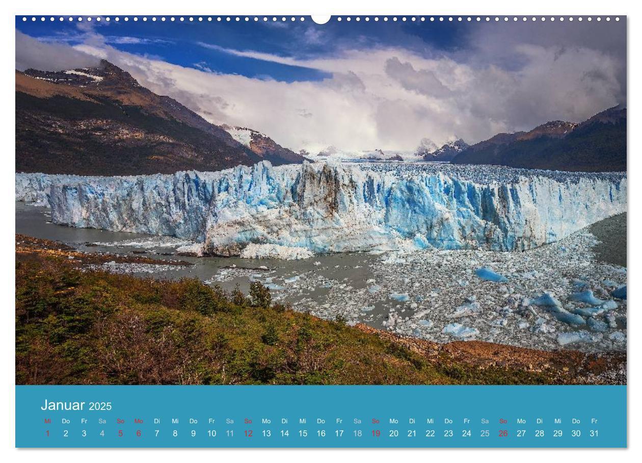 Bild: 9783435607747 | Farbenfrohes Patagonien (Wandkalender 2025 DIN A2 quer), CALVENDO...