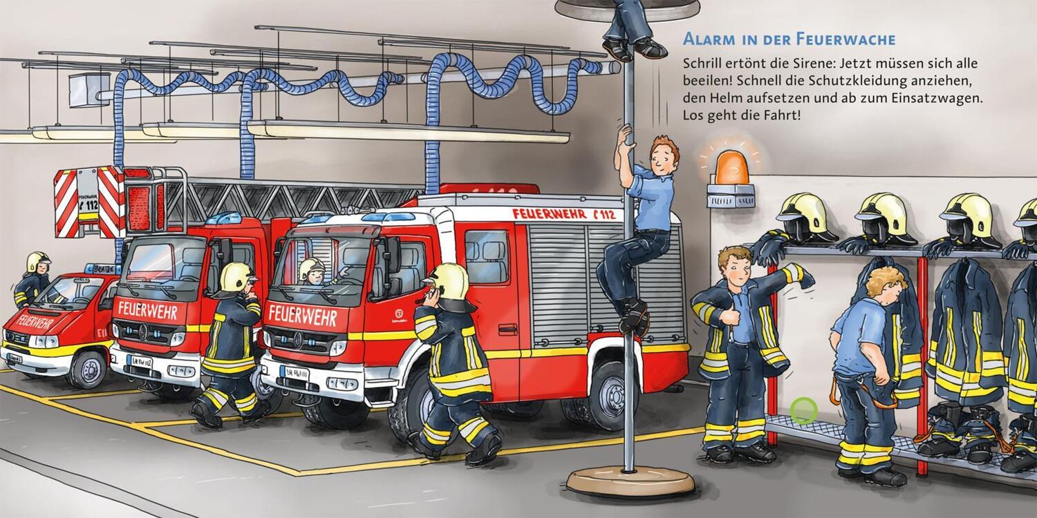 Bild: 9783551250599 | Hör mal (Soundbuch): Die Feuerwehr | Christian Zimmer | Buch | 14 S.