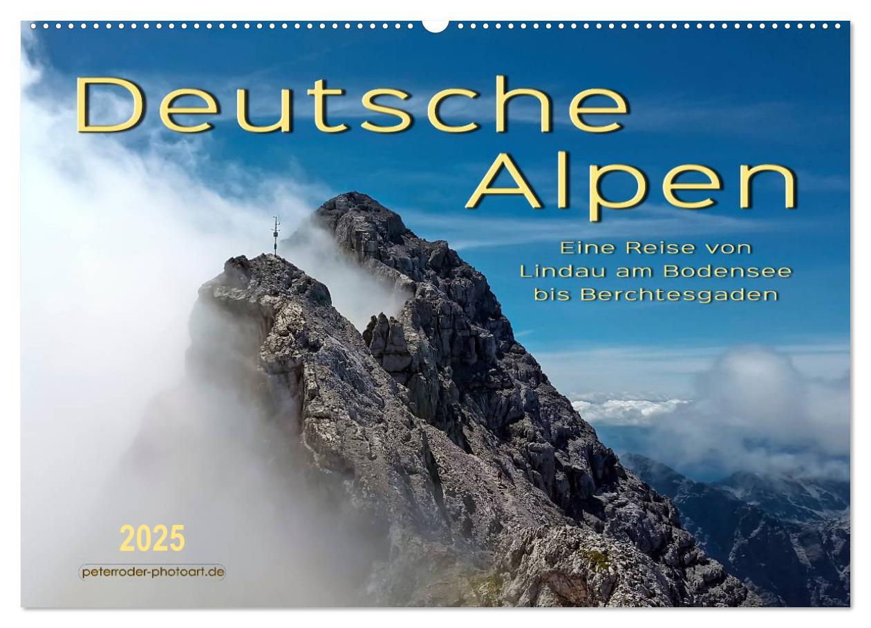 Cover: 9783435461257 | Deutsche Alpen, eine Reise von Lindau am Bodensee bis Berchtesgaden...