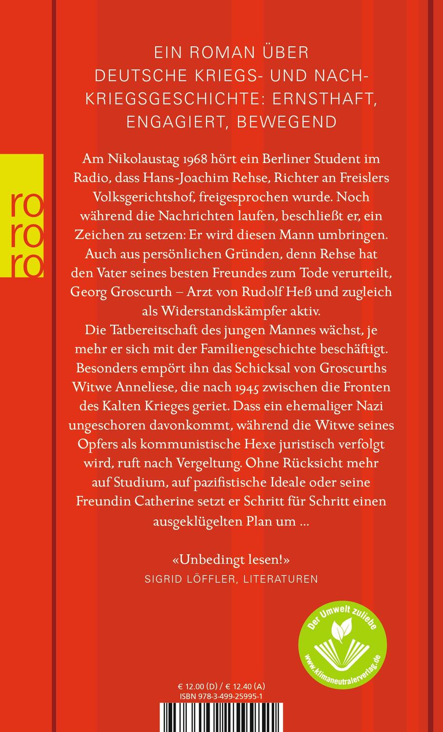 Rückseite: 9783499259951 | Mein Jahr als Mörder | Friedrich Christian Delius | Taschenbuch | 2013