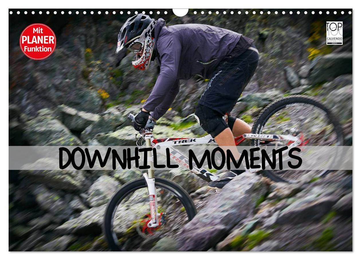 Cover: 9783675581586 | Downhill Moments (Wandkalender 2024 DIN A3 quer), CALVENDO...