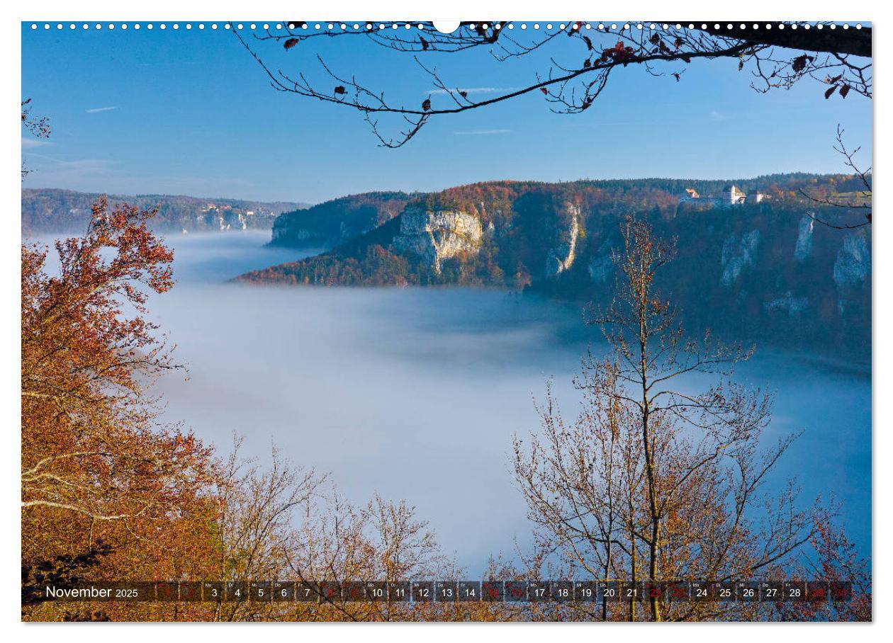 Bild: 9783435366682 | JahresZeiten an der Oberen Donau (Wandkalender 2025 DIN A2 quer),...