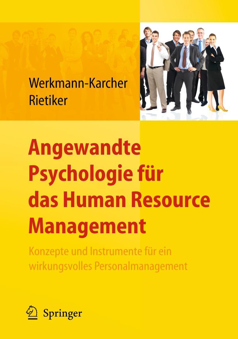 Cover: 9783642124808 | Angewandte Psychologie für das Human Resources Management | Buch | xxv