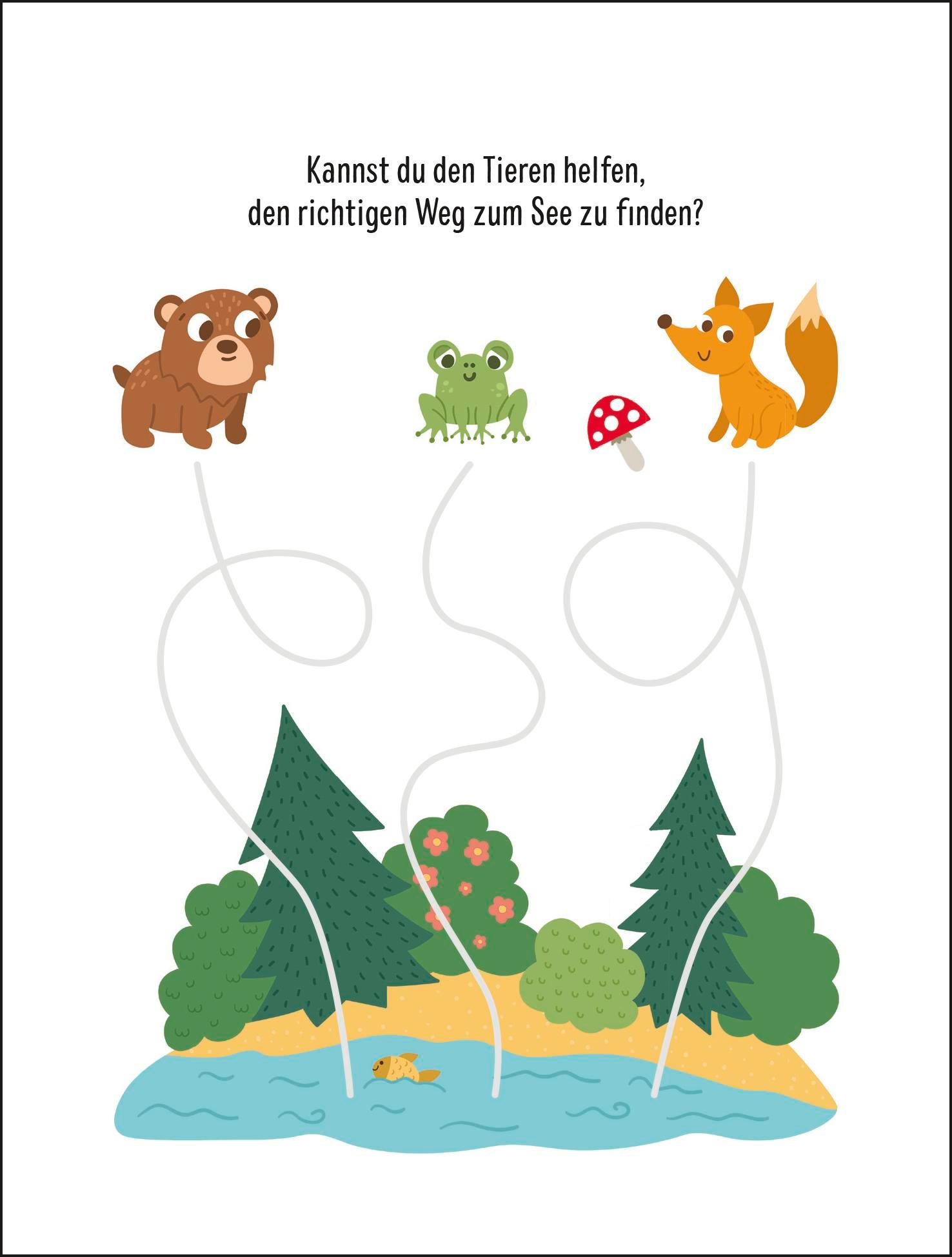 Bild: 9783629013002 | Mein lustiger Rätselspaß - Abenteuer im Wald | Pattloch Verlag | Buch