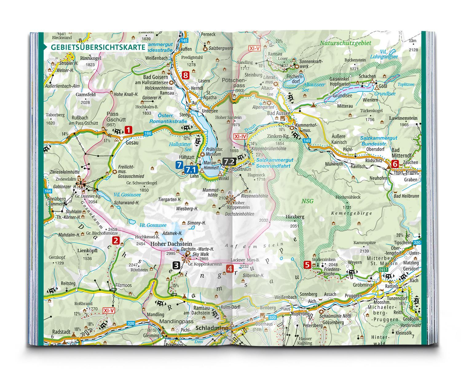 Bild: 9783991212867 | KOMPASS Wanderführer Dachstein-Rundwanderweg, 8 Etappen | Kompass