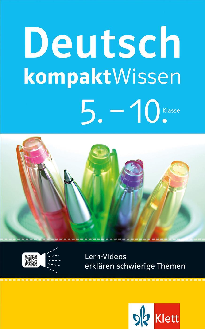 Cover: 9783129260005 | Deutsch KompaktWissen Deutsch 5.-10. Klasse. Mit Lern-Videos online