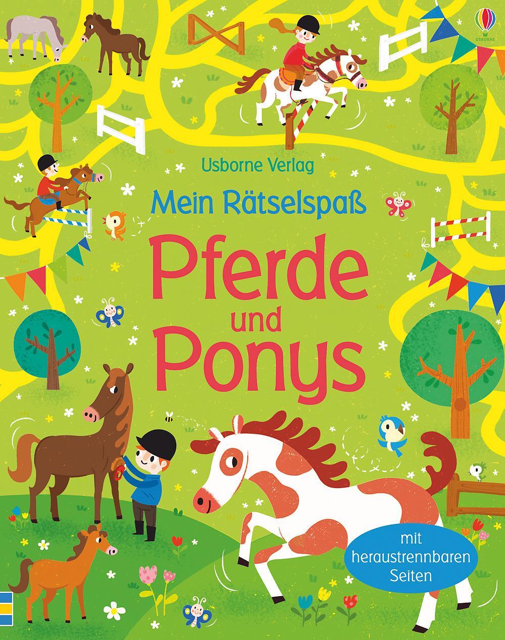 Cover: 9781782328513 | Mein Rätselspaß: Pferde und Ponys | Simon Tudhope | Taschenbuch | 2018