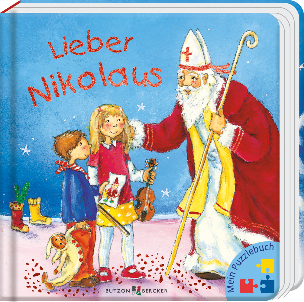 Cover: 9783766628619 | Lieber Nikolaus | Mein Puzzlebuch | Astrid Leson | Buch | 12 S. | 2021