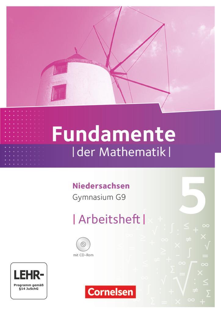 Cover: 9783060080052 | Fundamente der Mathematik 5. Schuljahr. Arbeitsheft mit Lösungen...