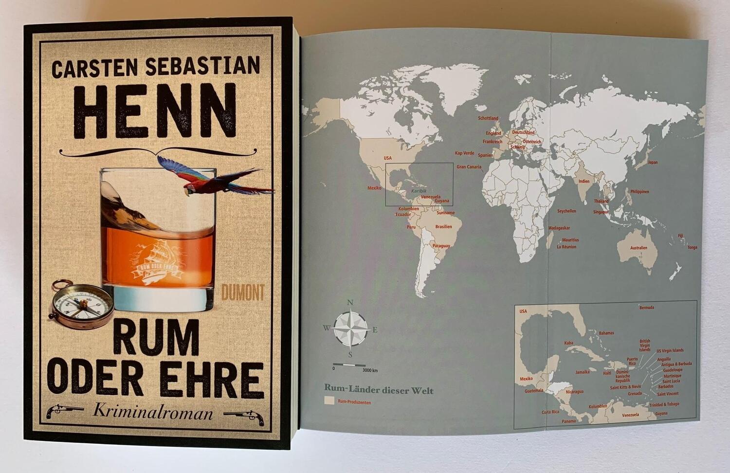 Bild: 9783832183981 | Rum oder Ehre | Kriminalroman | Carsten Sebastian Henn | Taschenbuch