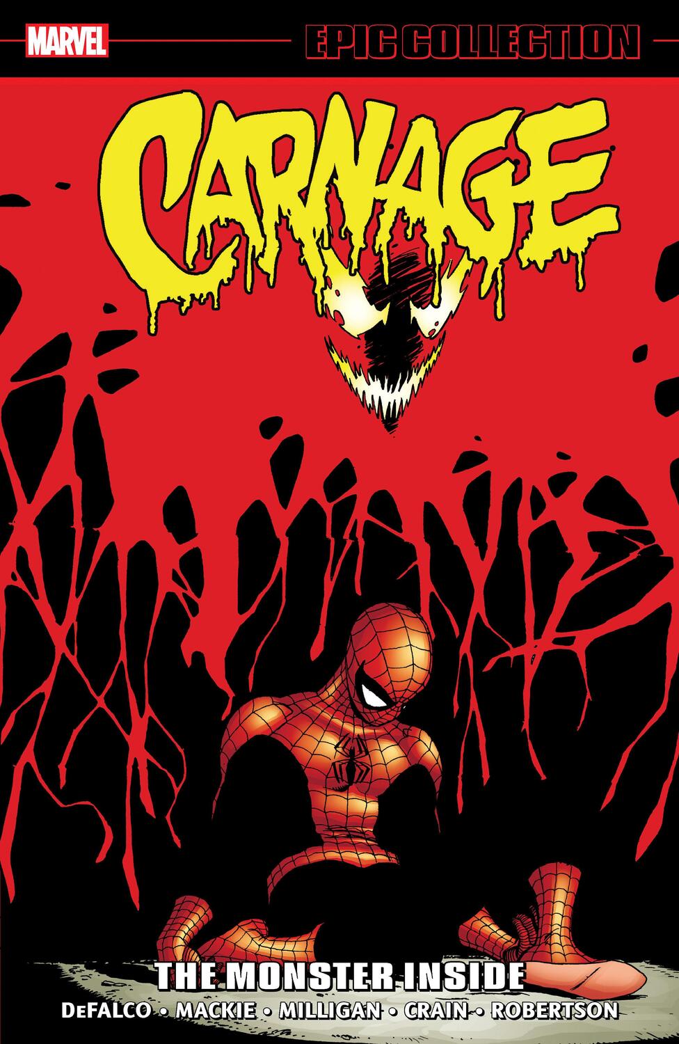Cover: 9781302956363 | Carnage Epic Collection: The Monster Inside | Tom Defalco (u. a.)