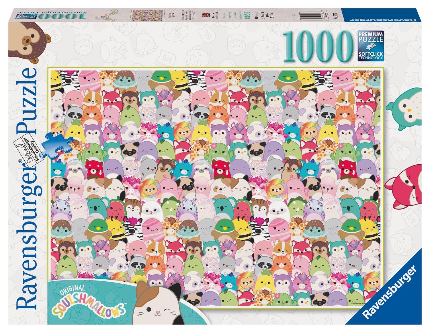 Cover: 4005556175536 | Ravensburger Puzzle 17553 - Squishmallows - 1000 Teile...