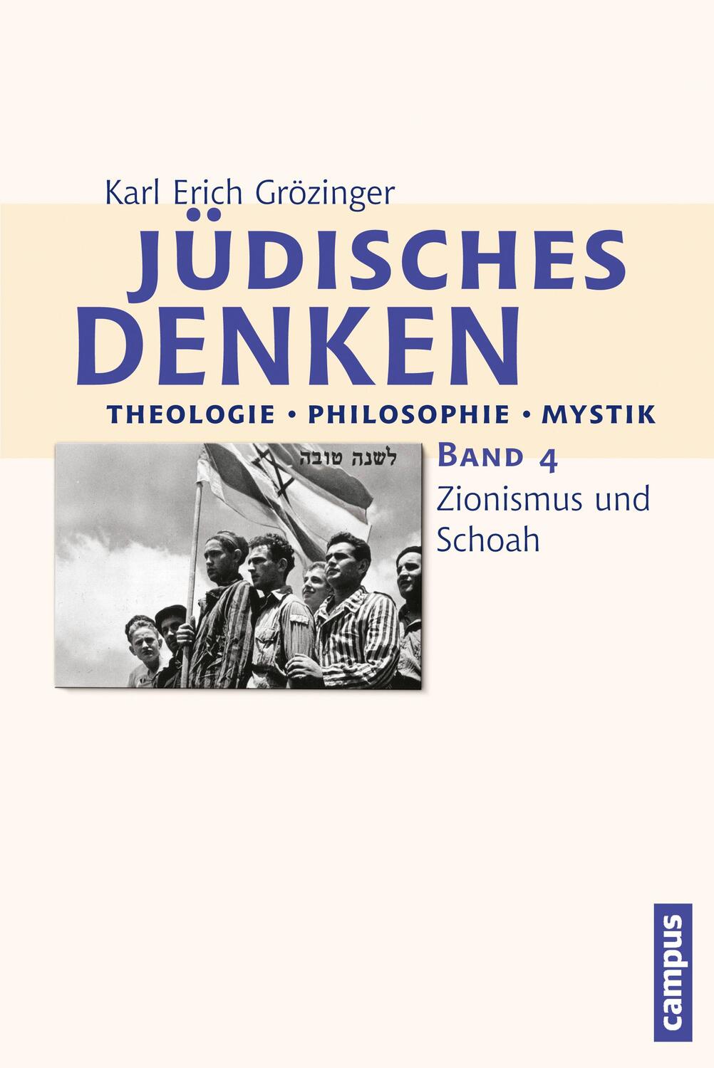 Cover: 9783593391410 | Jüdisches Denken: Theologie - Philosophie - Mystik 4 | Grözinger
