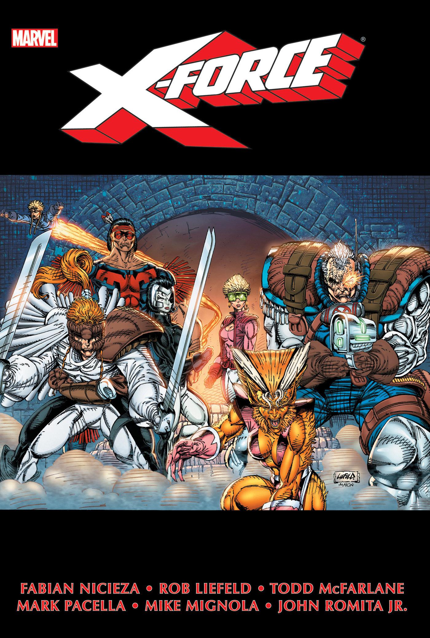 Cover: 9781302959128 | X-Force Omnibus Vol. 1 Rob Liefeld First Issue Cover [New Printing]