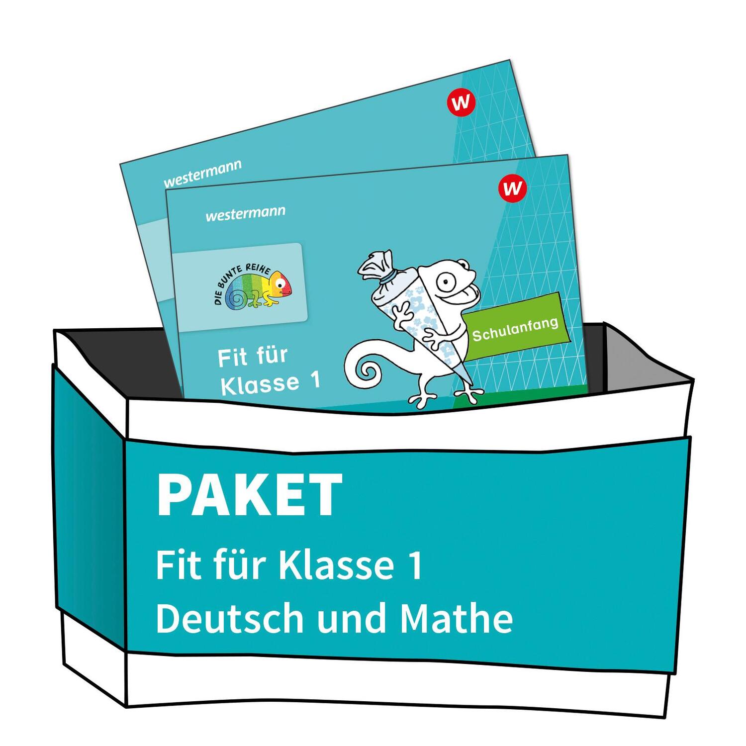 Cover: 9783141176728 | DIE BUNTE REIHE - Deutsch/Mathematik. Paket Fit für Klasse 1 | Deutsch