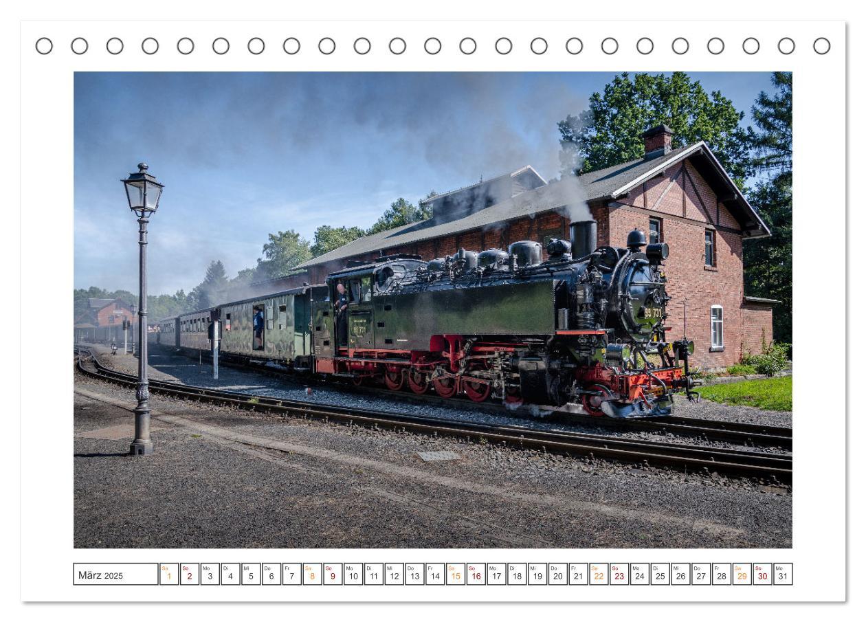 Bild: 9783383859151 | Museumsbahnen auf Tour (Tischkalender 2025 DIN A5 quer), CALVENDO...