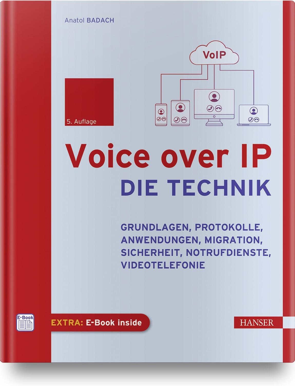 Cover: 9783446469440 | Voice over IP - Die Technik | Anatol Badach | Bundle | 1 Buch | 2022