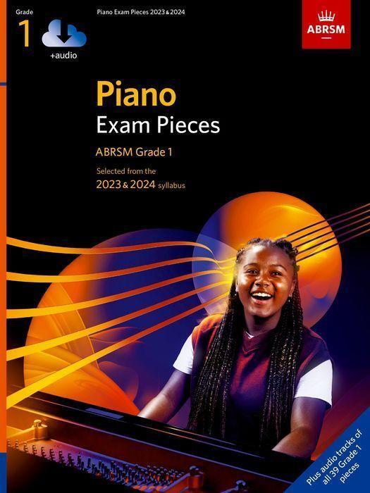 Cover: 9781786014634 | ABRSM Piano Exam Pieces 2023-2024 Grade 1 + Audio | ABRSM | Englisch