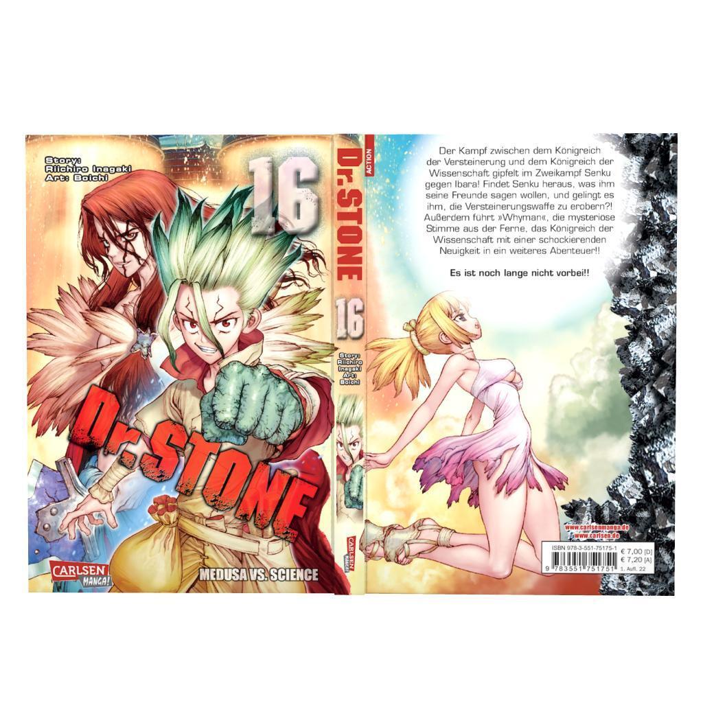 Bild: 9783551751751 | Dr. Stone 16 | Verrückte Abenteuer, Action und Wissenschaft! | Buch