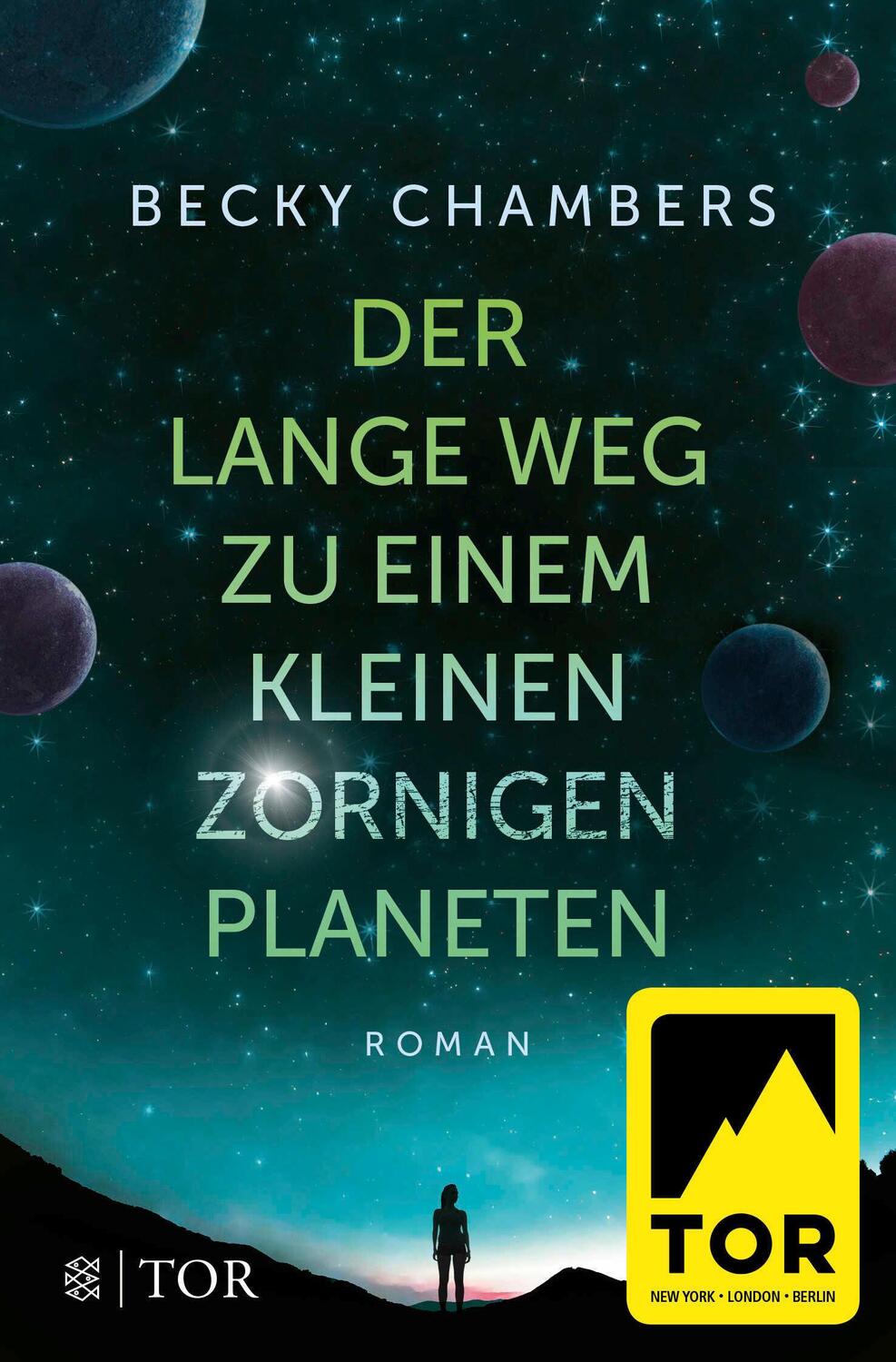 Cover: 9783596035687 | Der lange Weg zu einem kleinen zornigen Planeten | Becky Chambers