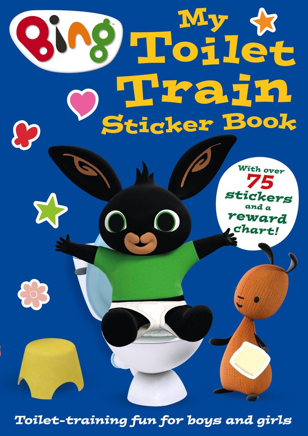 Cover: 9780008420567 | Bing: My Toilet Train Sticker Book | HarperCollins Children's Books