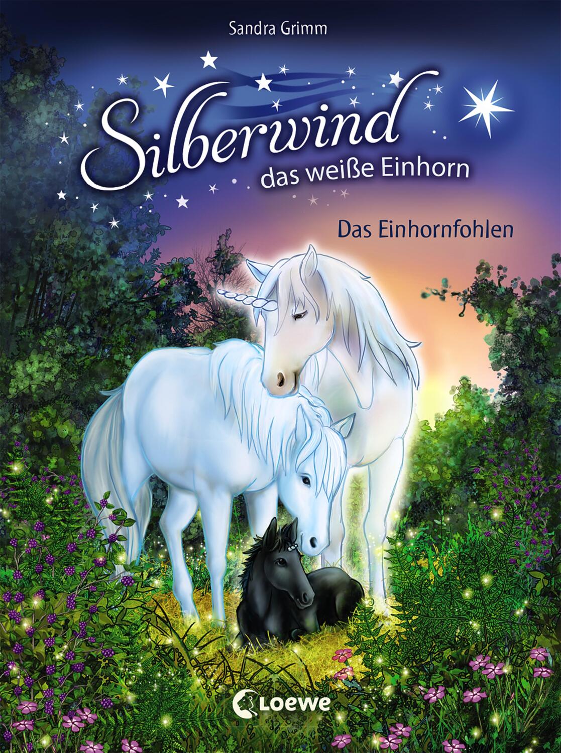 Cover: 9783743200234 | Silberwind, das weiße Einhorn - Das Einhornfohlen | Sandra Grimm