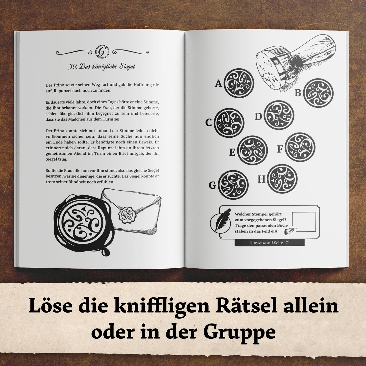 Bild: 9783985610365 | Das märchenhafte Rätselbuch der Gebrüder Grimm | Lisa Marie Bopp